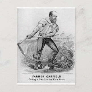 Postal Garfield 1880