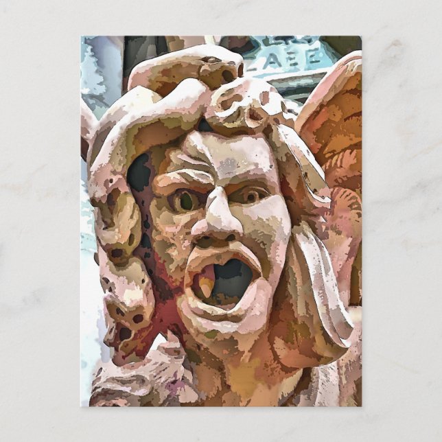 POSTAL GARGOYLE (Anverso)