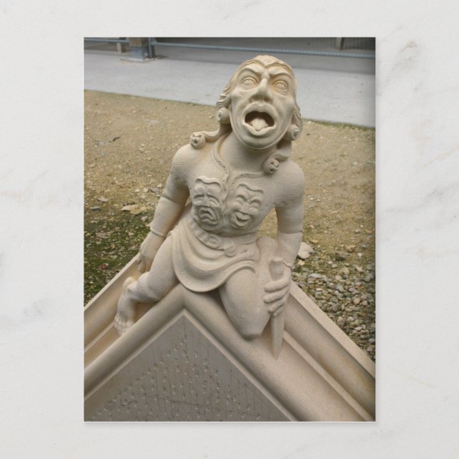 Postal Gargoyle - catedral de York (Anverso)