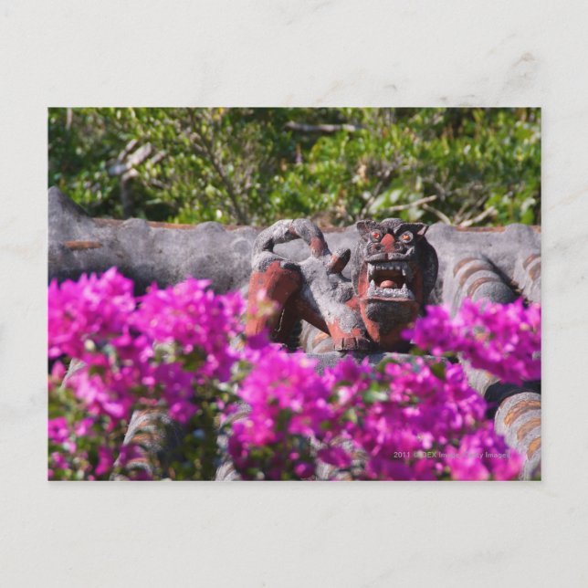 Postal Gargoyle japonés (Anverso)