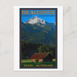 Postal Garmisch - El Alpspitze