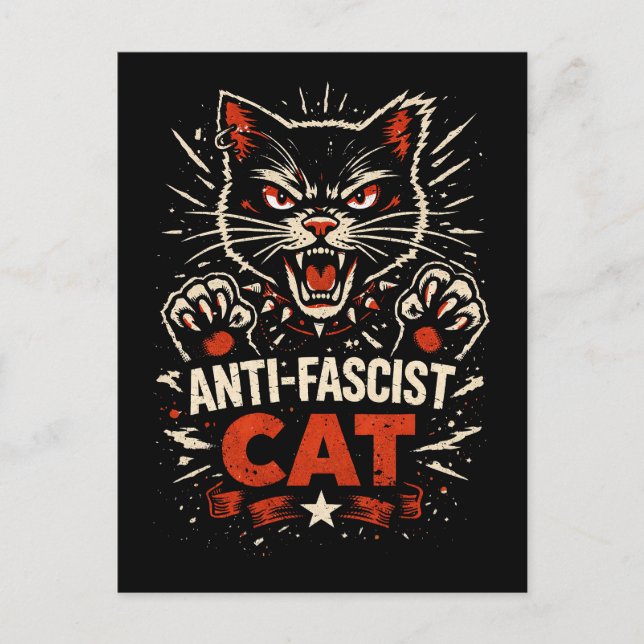 Postal Garras de la Resistencia (Anverso)