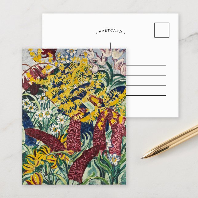 Postal Gartenblumen | August Babberger (Subido por el creador)