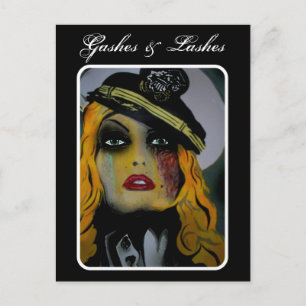 Postal 'Gashes & Lashes'