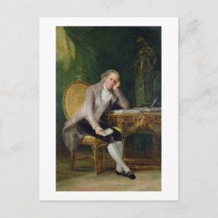 Postal Gaspar Melchor de Jovellanos, 1797-1998 (aceite so