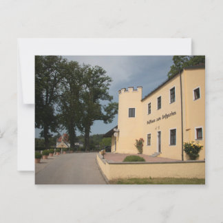 POSTAL GASTHAUS ZUM HOFGARTEN UNTER SCHLOSS IN HAAG