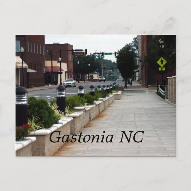 Postal Gastonia NC (Anverso)