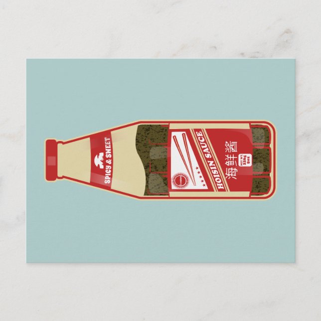 Postal Gastronomía cantonesa de Hoisin Sauce (Anverso)