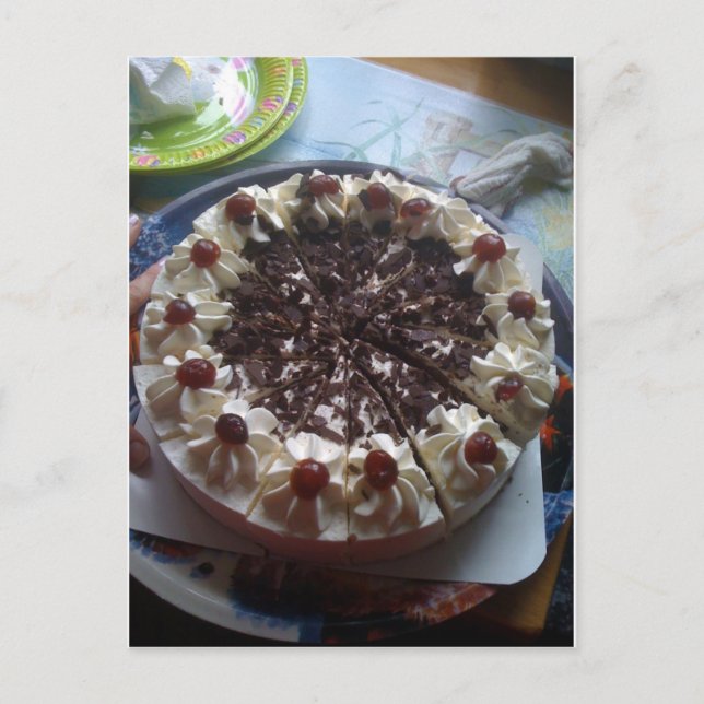 Postal Gateau (Anverso)