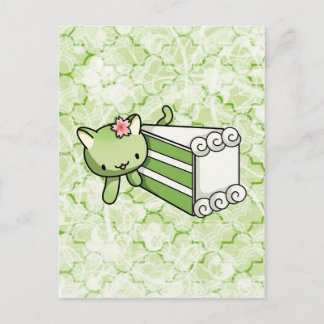 Postal Gateau Matcha Kitty