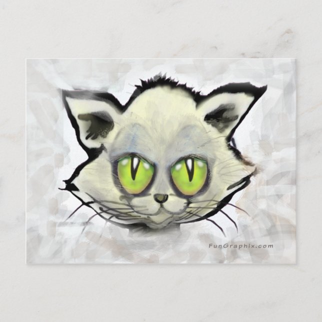 Postal Gatito (Anverso)