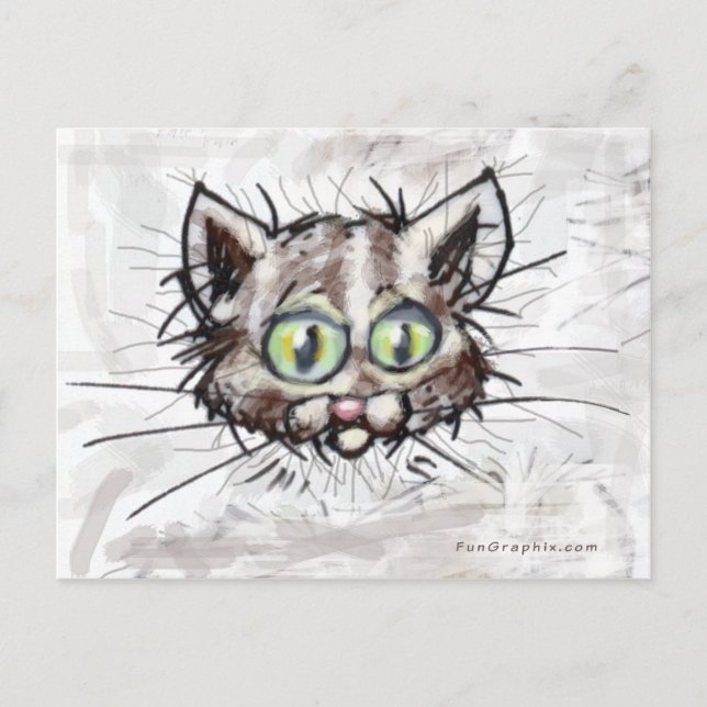 Postal Gatito (Anverso)