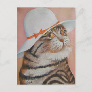 Postal gatito arrogante