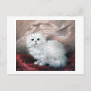 Postal Gatito blanco, Carl Kahler