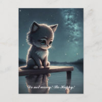 Gatito triste.