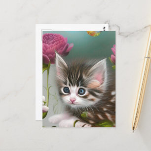 Postal Gatitos Adorables 4