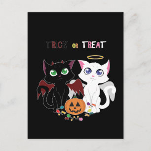 Postal Gatitos trucos o tratados