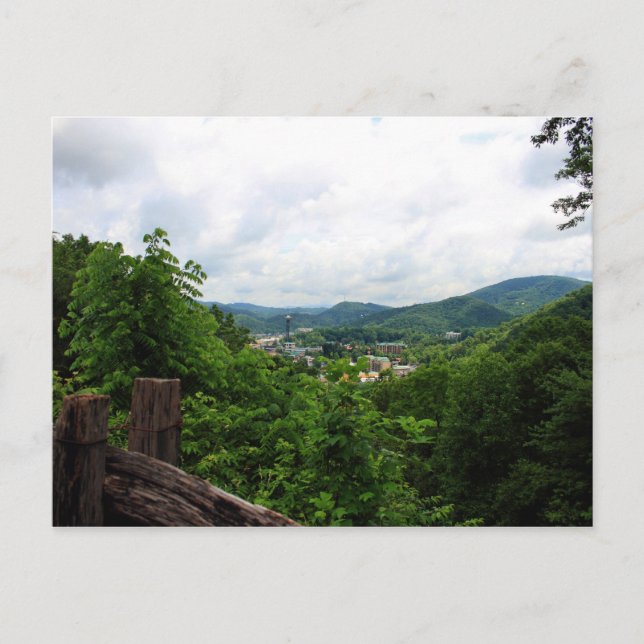 Postal Gatlinburg, Tennessee (Anverso)