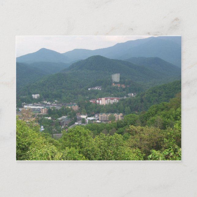 Postal Gatlinburg, Tennessee (Anverso)