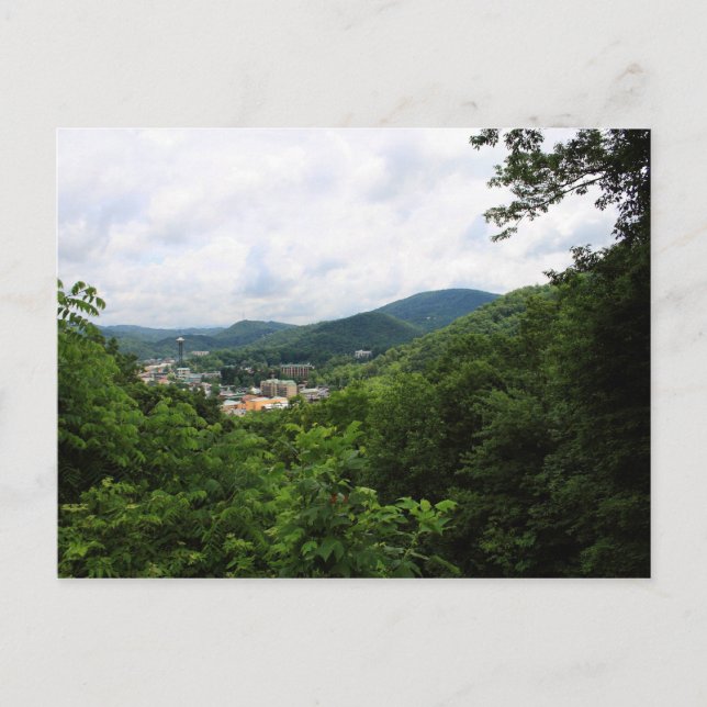 Postal Gatlinburg, Tennessee (Anverso)