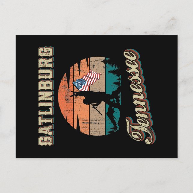 Postal Gatlinburg Tennessee (Anverso)