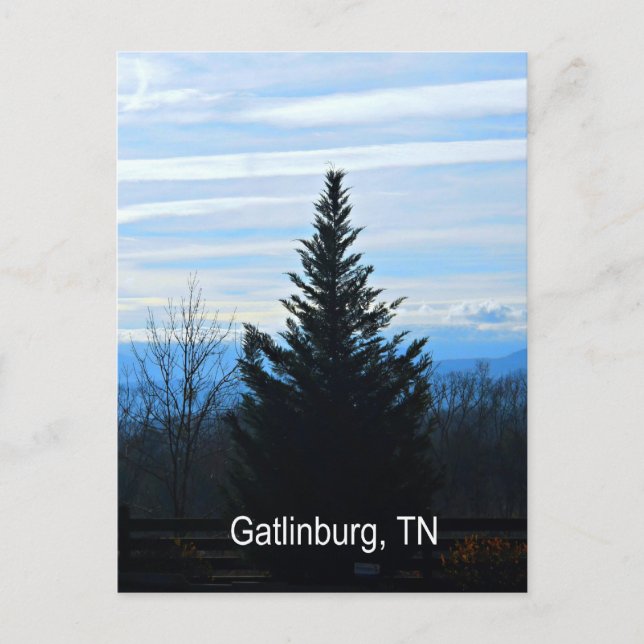 Postal Gatlinburg, Tennessee (Anverso)
