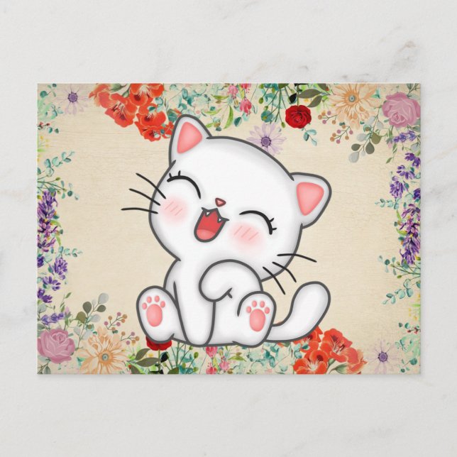 Postal Gato (Anverso)