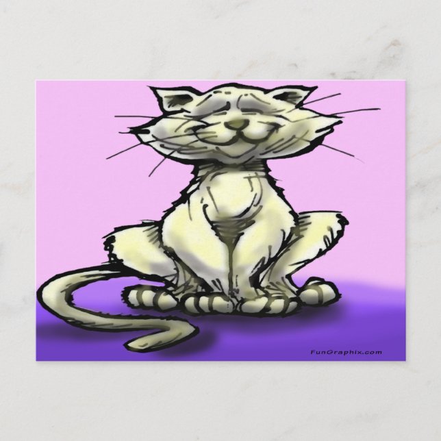 Postal Gato (Anverso)