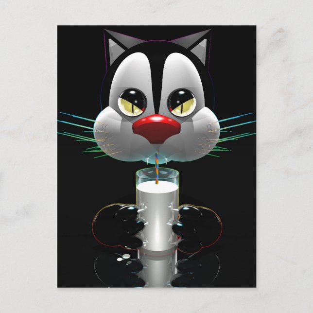 Postal Gato (Anverso)