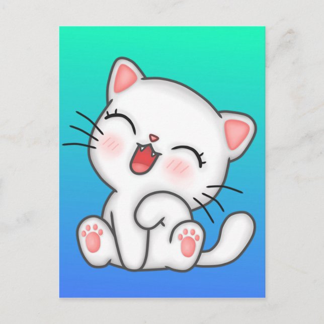 Postal Gato (Anverso)