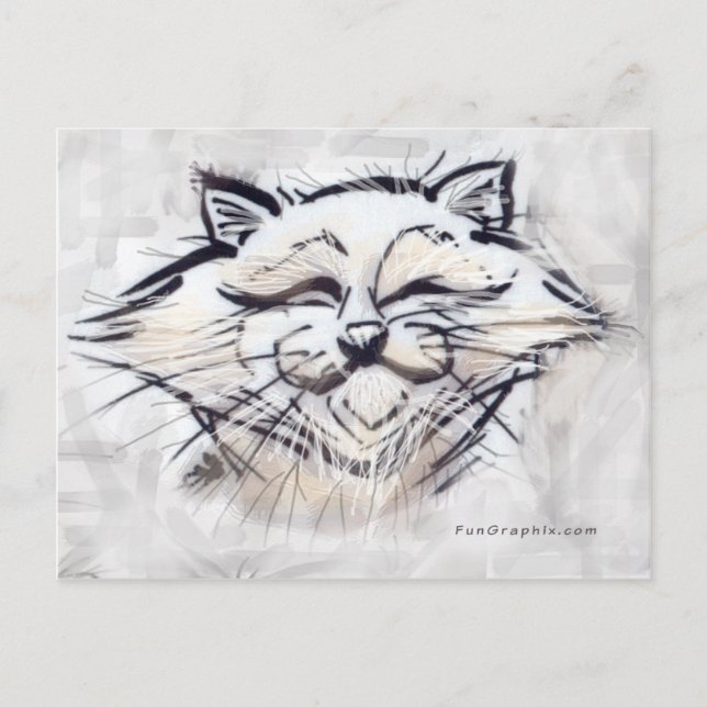 Postal Gato (Anverso)
