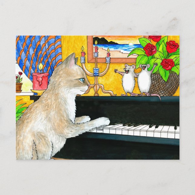 Postal gato 506 (Anverso)