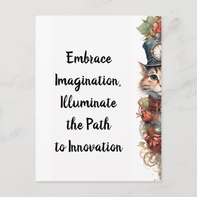 Postal Gato 7 Navidades (Anverso)