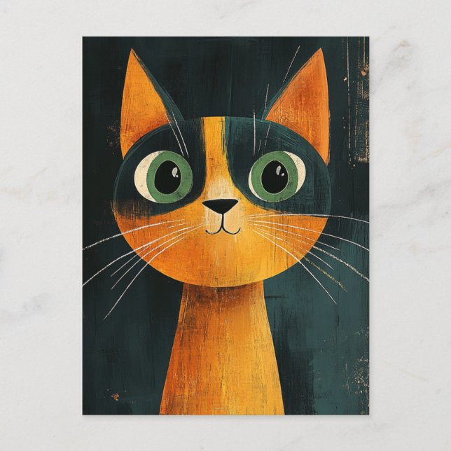Postal Gato Adorable (Anverso)