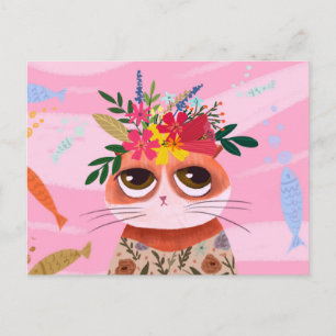 Postal Gato Adorable