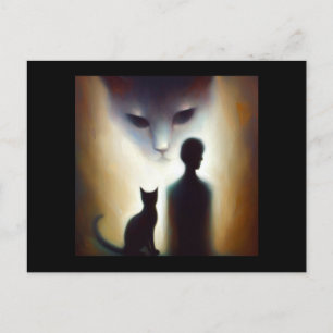 Postal Gato animal espiritual 2