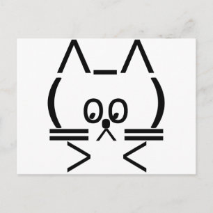 Postal Gato ASCII