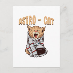 Postal Gato Astro