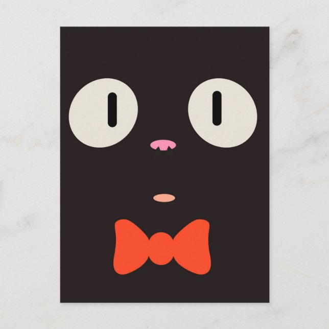 Postal "Gato Brujo" (3/3) (Anverso)