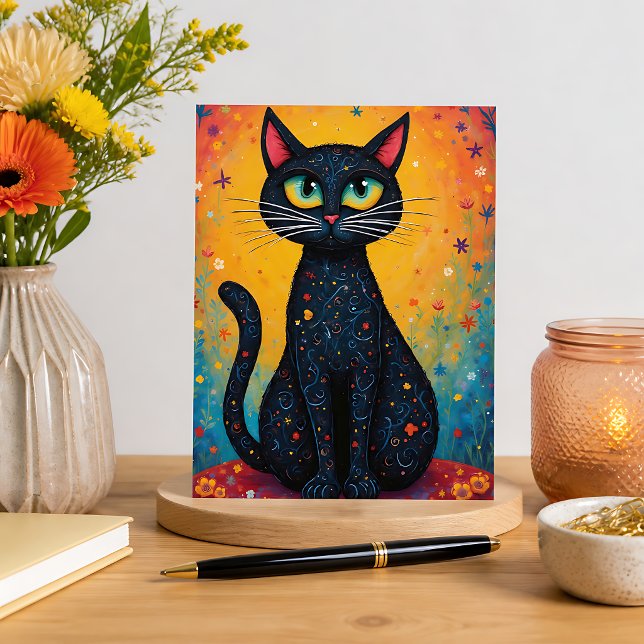 Postal Gato caprichoso  (Subido por el creador)