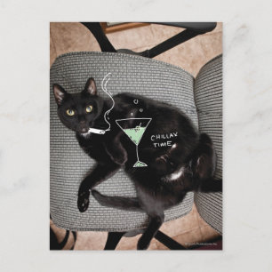 Postal Gato Chillax