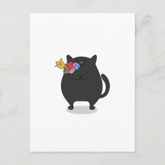 Postal Gato de agradecimiento