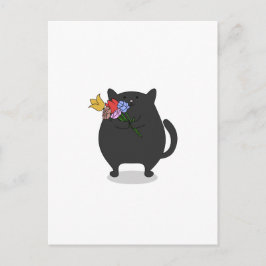 Postal Gato de agradecimiento