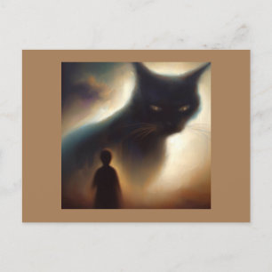 Postal Gato de animal espiritual 1