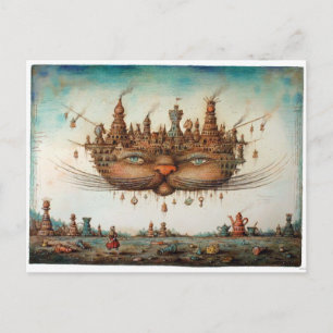 Postal Gato de Cheshire