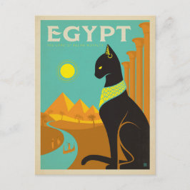 Postal Gato de Egipto