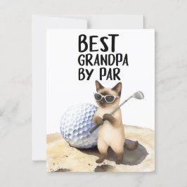 Postal Gato de Golf es el mejor Grand Pa de Par