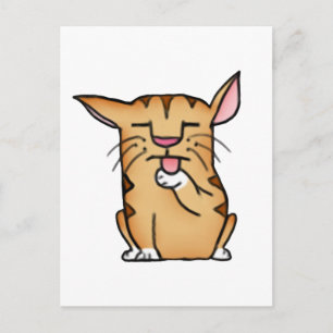 Postal Gato de grasa