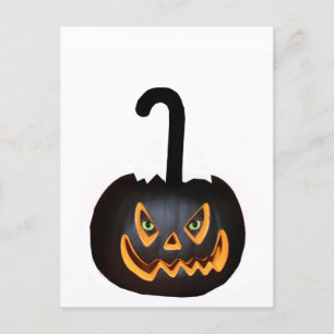 Postal Gato de Halloween