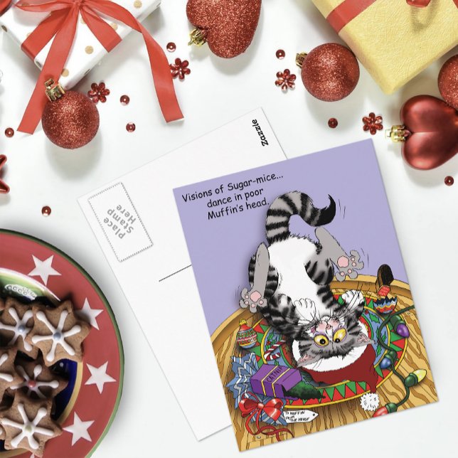 Postal Gato de navidades (Subido por el creador)